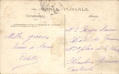 Andernos les Bains CPA heavy weather