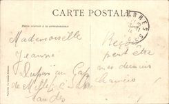 Bordeaux CPA Monument with the children of the Gironde died for the fatherland into 1870 1871