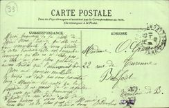 Bordeaux CPA Fountain and place of the Comedy