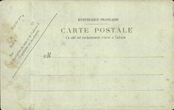 Bordeaux CPA Seen of the quays and the stone Night effect bridge