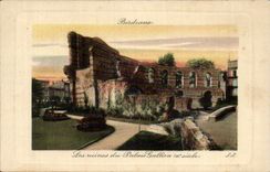 Bordeaux CPA ruins of the Gallien palate
