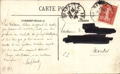 Bordeaux CPA the public garden the terrace (children)