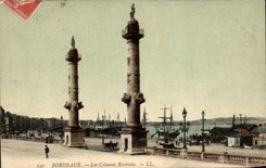 Bordeaux CPA Monument of the Of Gironde ones