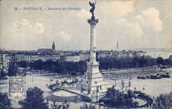 Bordeaux CPA Monument of the Of Gironde ones