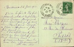 Bordeaux CPA Monument of the Of Gironde ones