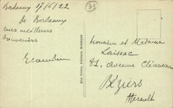 Bordeaux CPA Places Quincunxes Monument of the Of Gironde ones