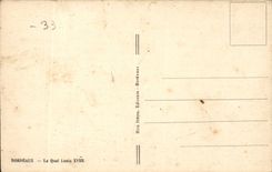 Bordeaux CPA the quay Louis XVIII