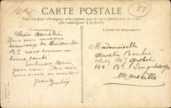 Bordeaux CPA Palate Galien (ruins)