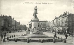 Bordeaux CPA Gambetta Monument