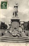 Bordeaux CPA the monument of Gambetta