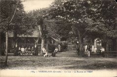 Verdelais CPA the Luc the source and the shelter