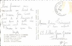 The Verdon MODERN CARD Top of Engraves