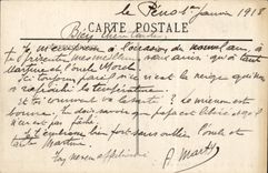 Saint Emilion CPA Spur of the Bouavre door