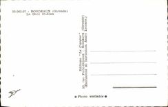 Bordeaux MODERN CARD Train station St Jean