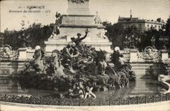 CPA Bordeaux the monument of the Of Gironde ones