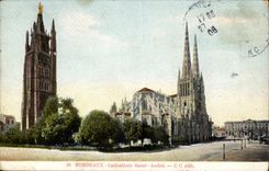 CPA Bordeaux Cathedral Saint Andre