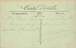 Bordeaux CPA Monument of Of Gironde (detail)