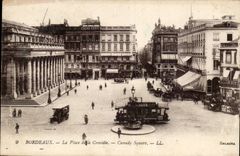 Bordeaux CPA the place of the comedy (tram)