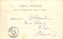 Bordeaux CPA Entrance of the park