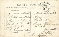 Bordeaux CPA Train station Saint Jean (arrived)