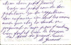 MODERN CARD Souvenir of Saint Emilion