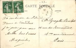 Verdelais CPA Panoramic View