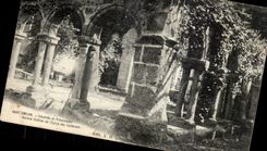 Saint Emilion CPA Old cloisters of the church of the cordeliers