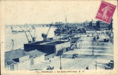 Bordeaux CPA the quays (southern part)