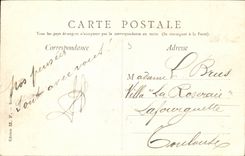 Bordeaux CPA the terrace of the public garden (children)