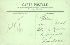 Bordeaux CPA Detail of the monument of the Of Gironde ones