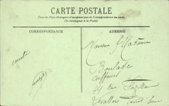 Bordeaux CPA Detail of the monument of the Of Gironde ones