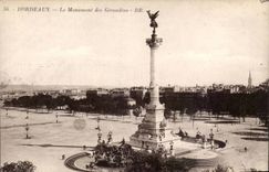 Bordeaux CPA Monument of the Of Gironde ones