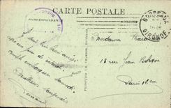 Bordeaux CPA Monument of the Of Gironde ones