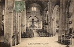 CPA Soulac on inland sea of the basilica