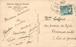 CPA Soulac on sea the beach