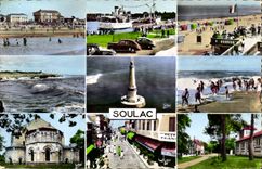 MODERN CARD Soulac on sea
