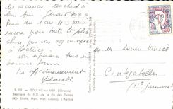 Soulac on Sea MODERN CARD Basilica of Our Lady of the End of the grounds