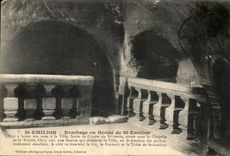 Saint Emilion CPA Hermitage or cave of St Emilion