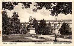 CPA Libourne Kriegdenkmal und -garten