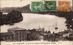 CPA Libourne der Hillock von Fronsac und Banke des Dordogne