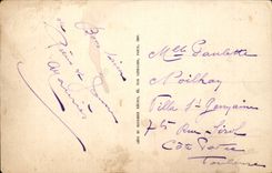 CPA Libourne Rander des Dordogne der Hafen und die Brucke von Bordeaux