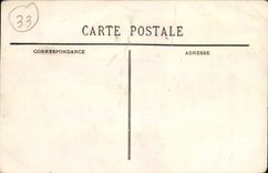 CPA Libourne Statue of the duke Decazes