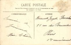 CPA Bordeaux the public garden