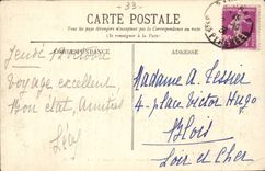 CPA Bordeaux the Stock Exchange and quay Louis XVIII