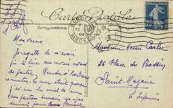 CPA Bordeaux roads seen of the Tower St Michel