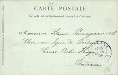 CPA Bordeaux Church Saint Andre the frontage