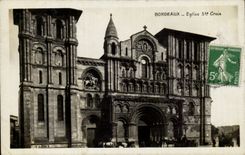 CPA Bordeaux Church co Cross