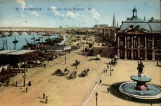 CPA Bordeaux the columns rostrales