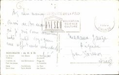 MODERN CARD Bordeaux Parc of the sports Quais Theater Parks Jean Saint