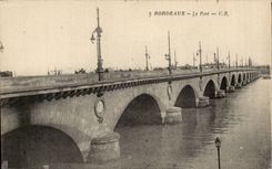CPA Bordeaux the bridge